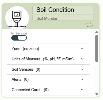 Back - Soil Moisture Monitor Card Back - Soil Moisture Monitor Card