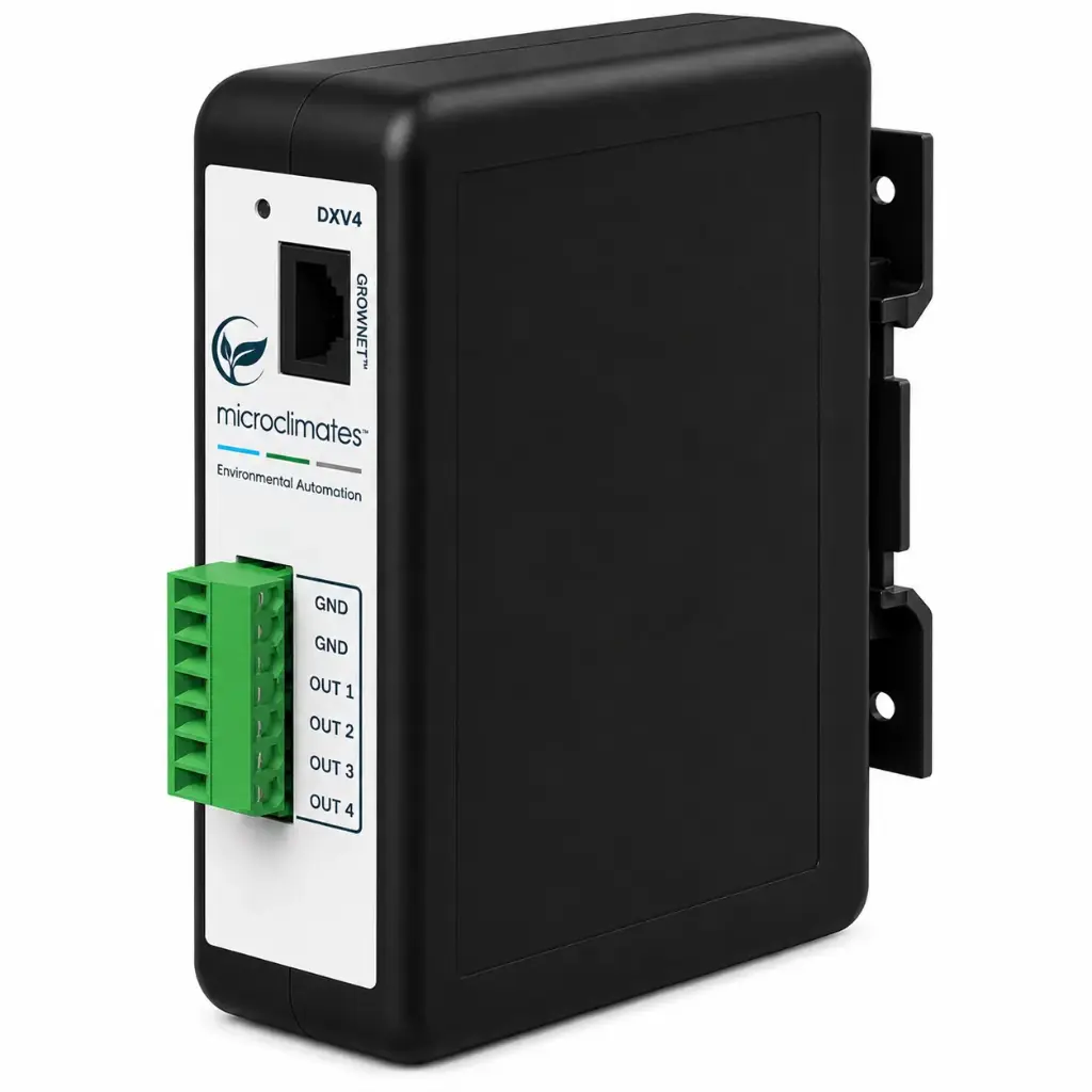GrowControl™ DXV-4 Analog 0-10V DC Output Module
