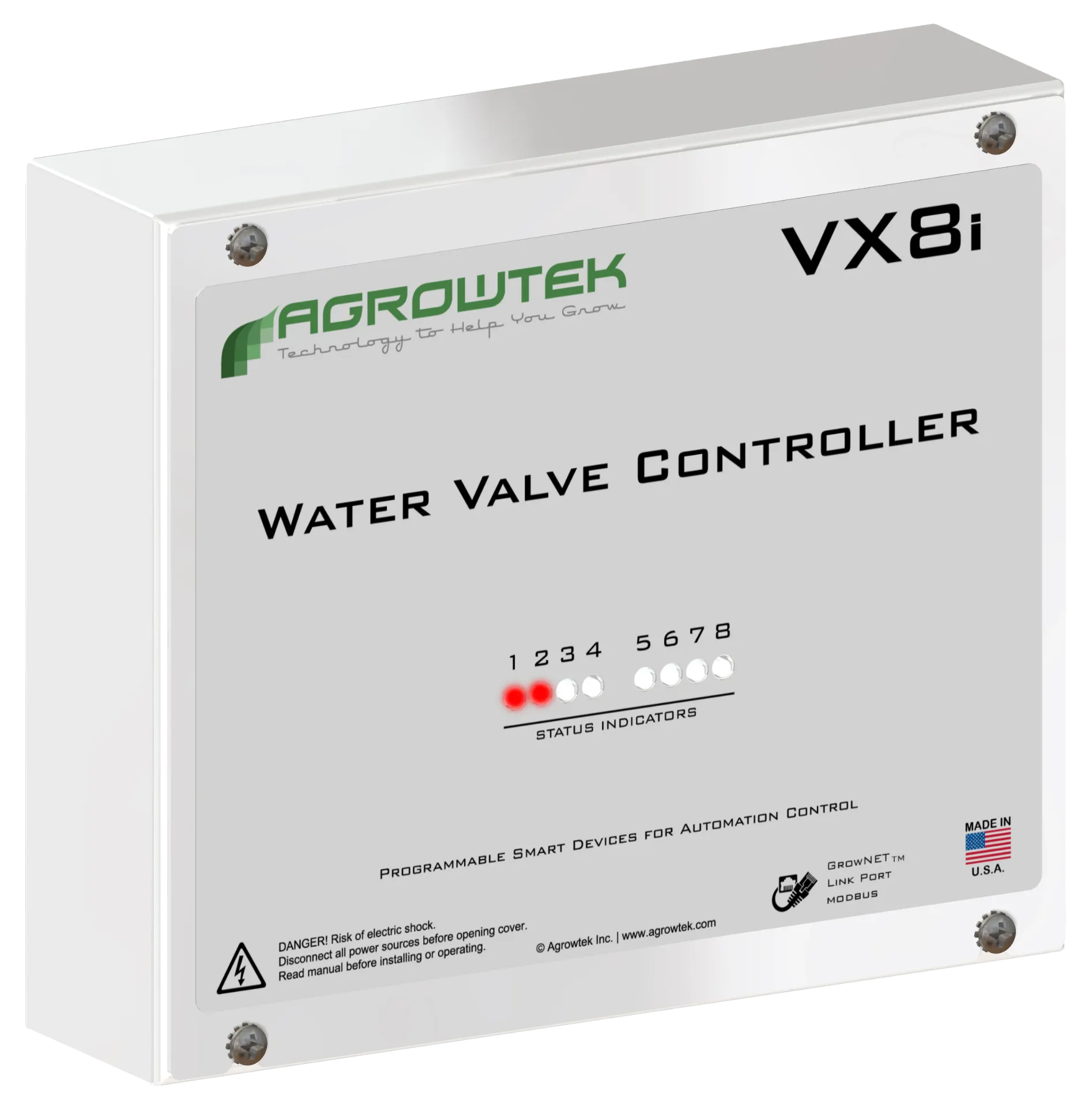 GrowControl™ VX8i Intelligent 8-Valve Irrigation Controller