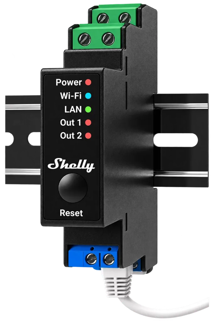 2-Channel Smart Relay with Power Monitoring