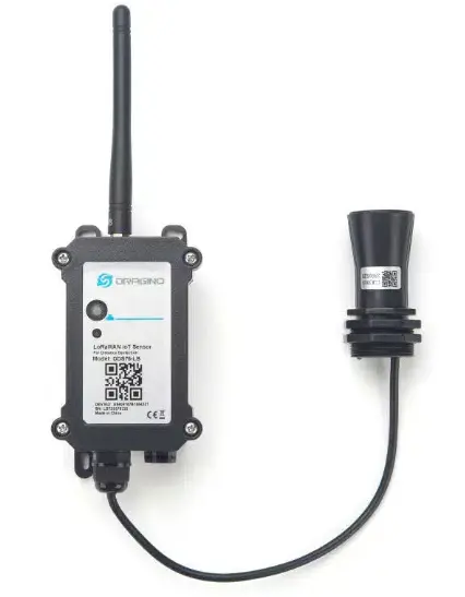 Dragino-LoRaWAN Distance Detection Sensor (Ultrasonic Technology)