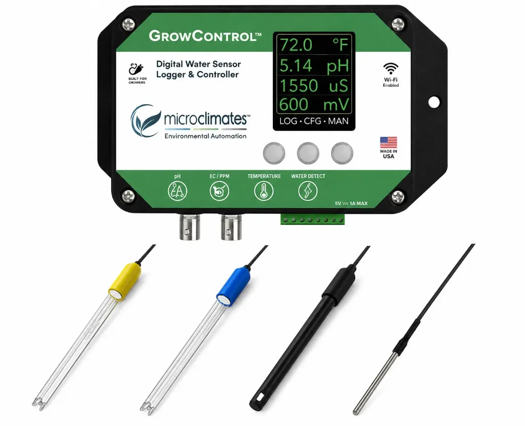 Hydroponics Nutrient / pH Monitor & Controller (Probes Additional)