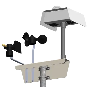 Agrowtek GrowControl SXW Digital Outdoor Weather Sensor, Logger & Transmitter